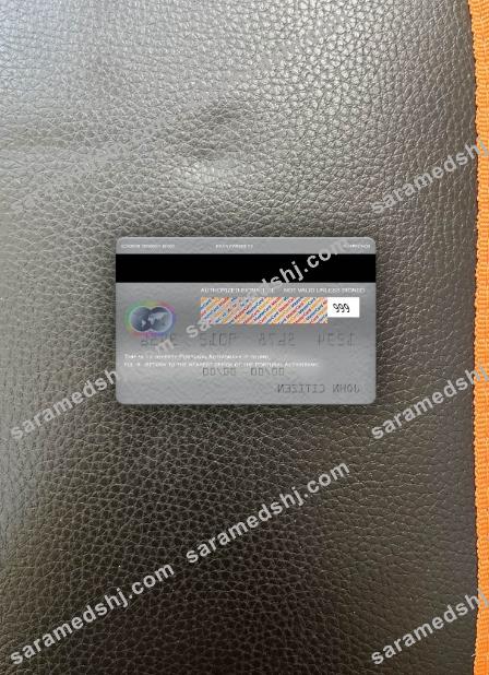Portugal Activobank mastercard photolook back